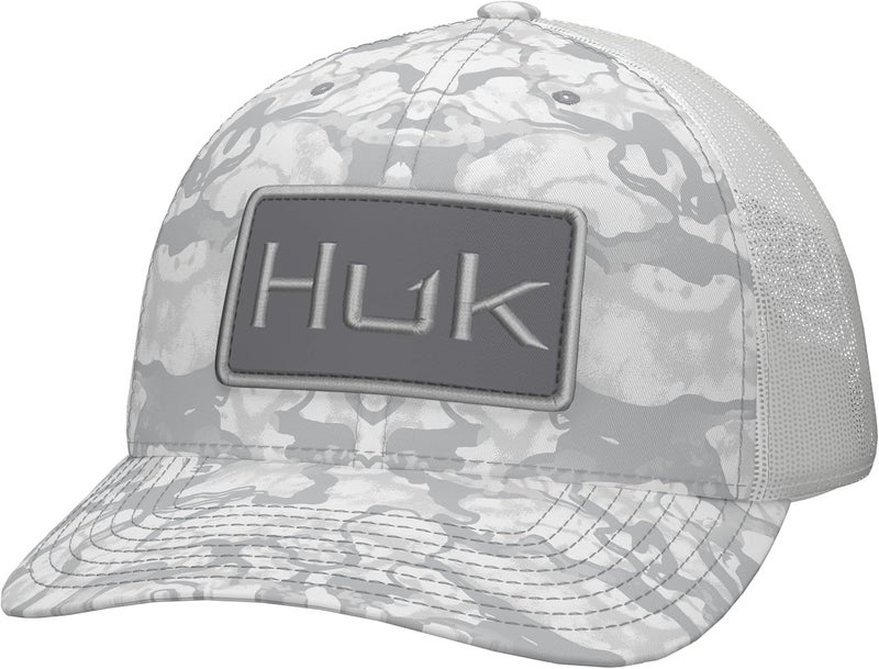 HUK Store Mens Trucker Hat, Anti-Glare Snapback Fishing Hat for Men - Image 1